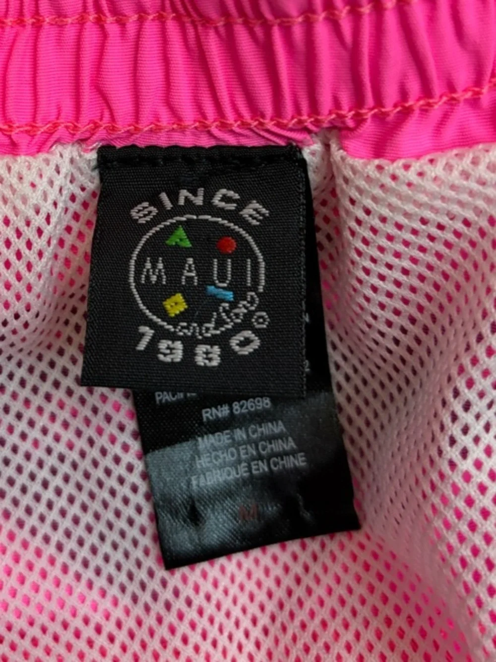 Maui and Sons Neon Pink Women's Athletic Shorts